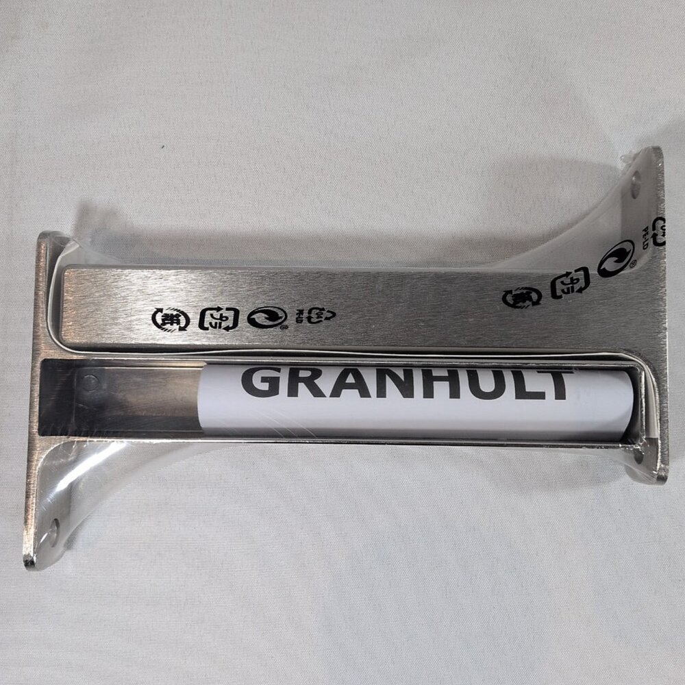SET of 2 IKEA Granhult Shelf Brackets 7-3/4" x 4-3/4" 504.305.35 Nickle SEALED